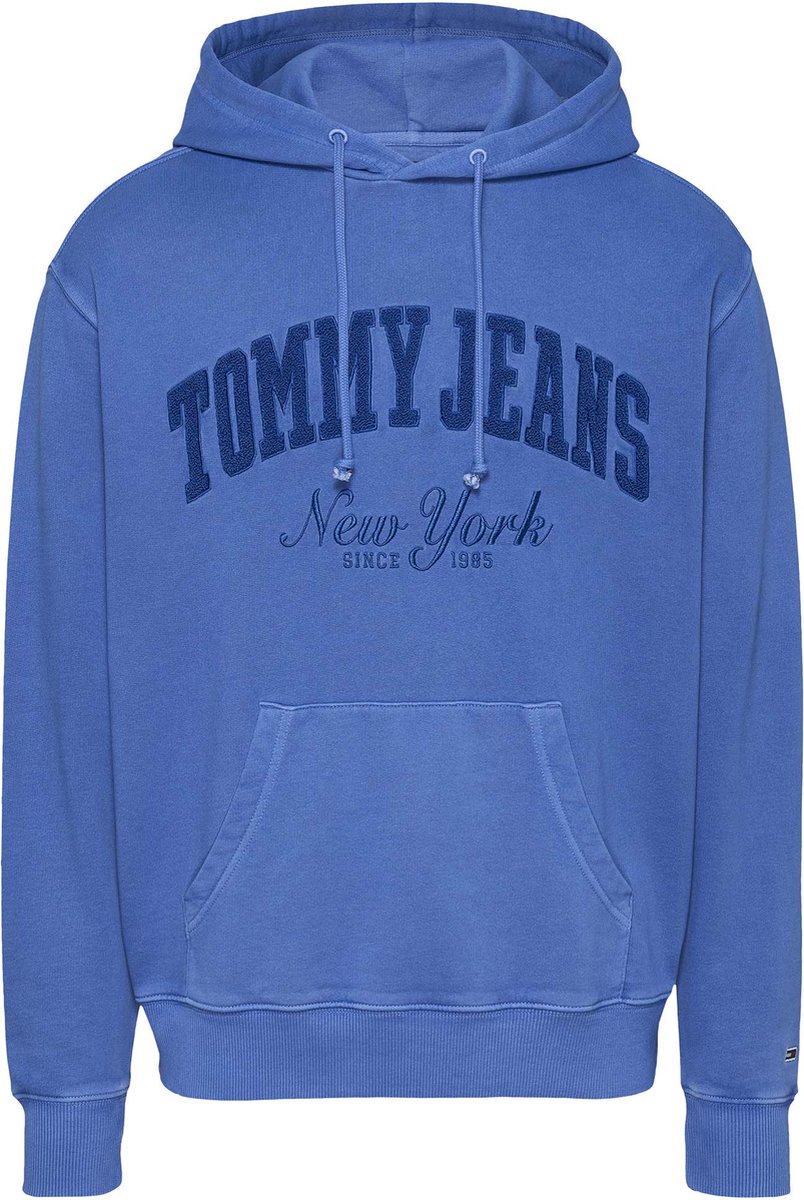 Sweater Tommy Jeans Tjm Rlx Vintage Vars Fashion Wear Volwassen Blauw