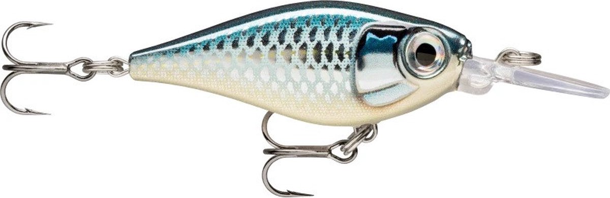 Rapala X-Light Shad Crankbait | 4cm | 4g Blauw 4cm