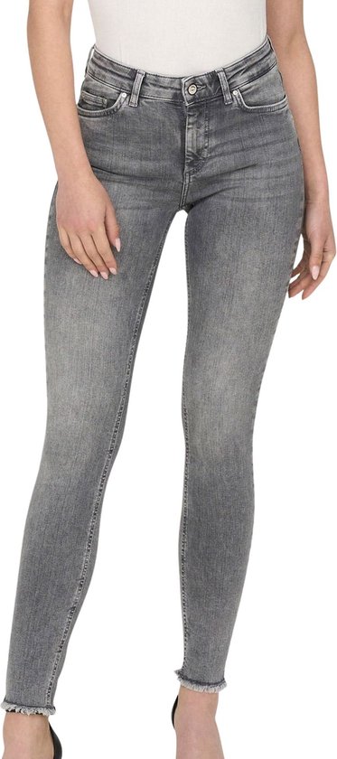 Only Blush Mid Skinny Ankle Jeans Dames - Maat XL X L34