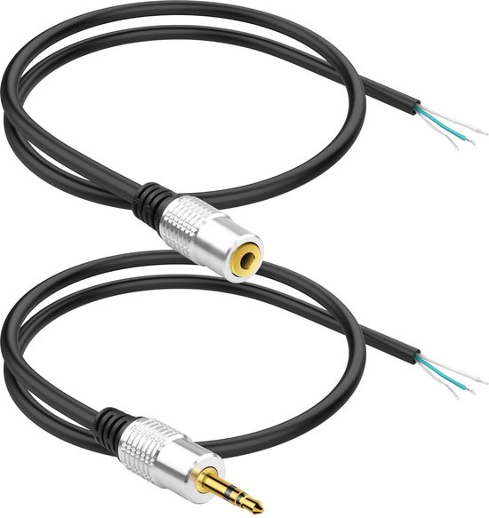 Bespeco Cavo Y Mini Jack Stereo 3,5 Trs A 2 Jack RCA M Mt 5 - Foto 3