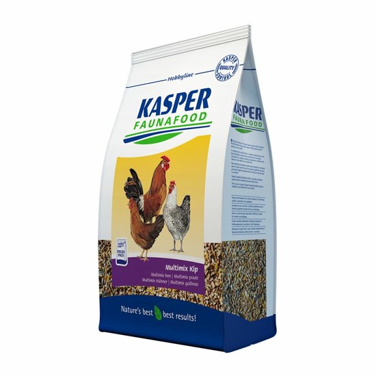 Kasper Faunafood Hobbyline Multimix Kip - 3 x 4 kg - Voordeelverpakking
