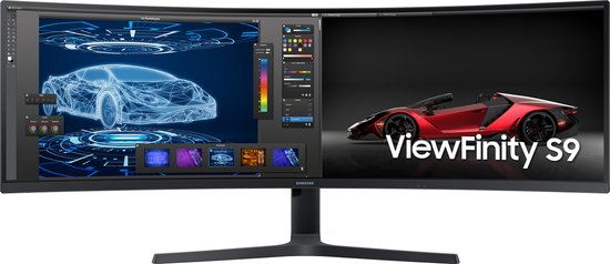 Samsung ViewFinity S49A950UIP - UltraWide Dual Quad HD QLED - 60hz - 49 ...