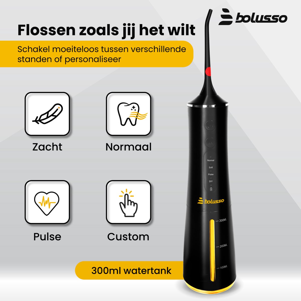 Bolusso Waterflosser - Professionele Mondhygiëne thumbnail 5