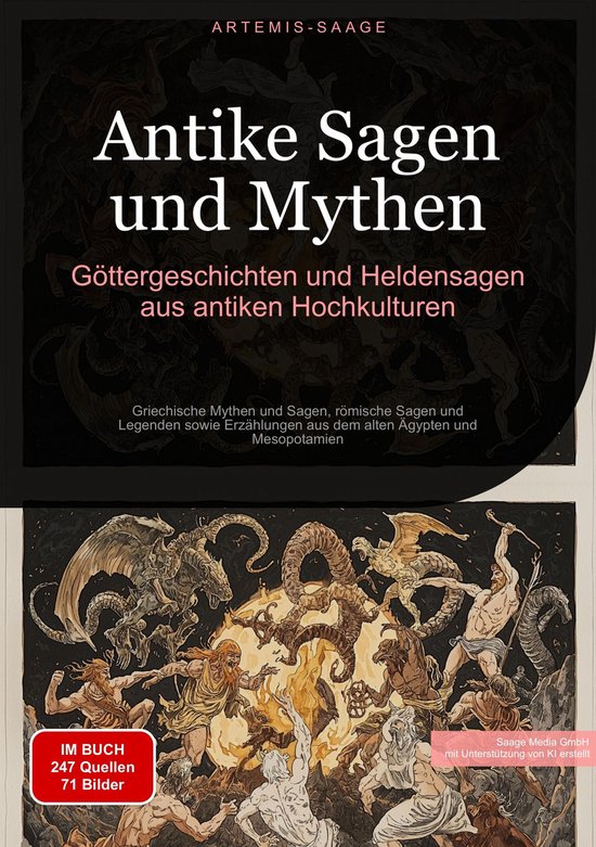 Antike Sagen und Mythen: Göttergeschichten und Heldensagen  ... - cover