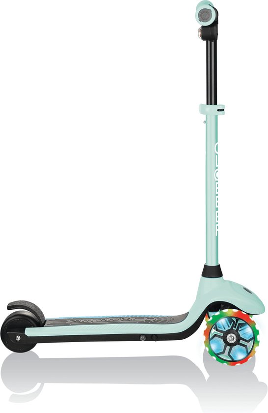 Elektrische step kinderen 3 wielen LED-verlichting verstelbaar 6-10 jaar 80W motor Globber Mint