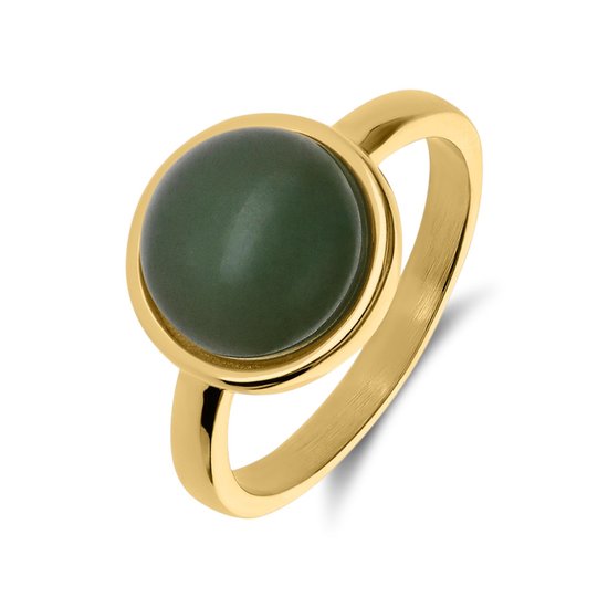 Foto: Elli premium dames ring dames verlovingsring eenzaam met moissaniet in 925 sterling zilver verguld