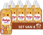 Bol.com Robijn Classics Wasverzachter - Passiebloem & Bergamot - 8 x 39 wasbeurten - Voordeelverpakking aanbieding
