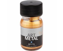 Metaalverf - Medium Goud - Diverse Oppervlakken - 30ml - 1 stuk