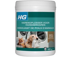 HG - Harenoplosser Voor Huisdierharen - Altijd Schone Machine - 10 Wasbeurten - 500 g - 1 stuk