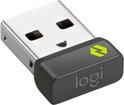 Logitech USB Unifying ontvanger met groen z logo.
