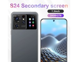 Xcruiser 2024 New S24 Ultra Smartphones With Innovative 16GB+128GB Android Secondary Screen Explore the Future of Mobile Technology