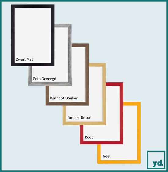 Cadre Photo Mura Your Decoration - 25x35cm - Zwart Mat