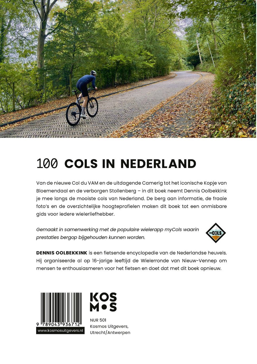 100 cols in Nederland - back cover