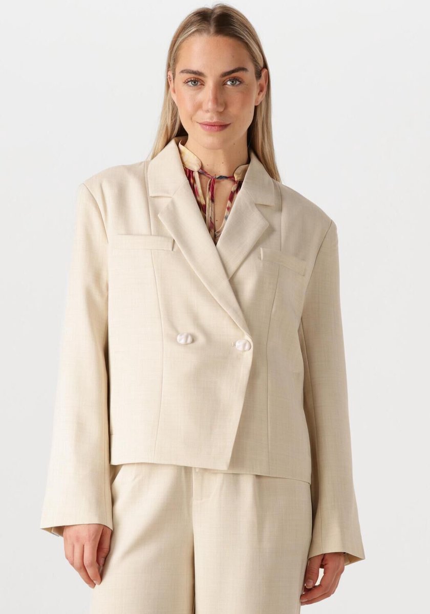 Amaya Amsterdam Glory Blazers Dames - Beige - Maat M
