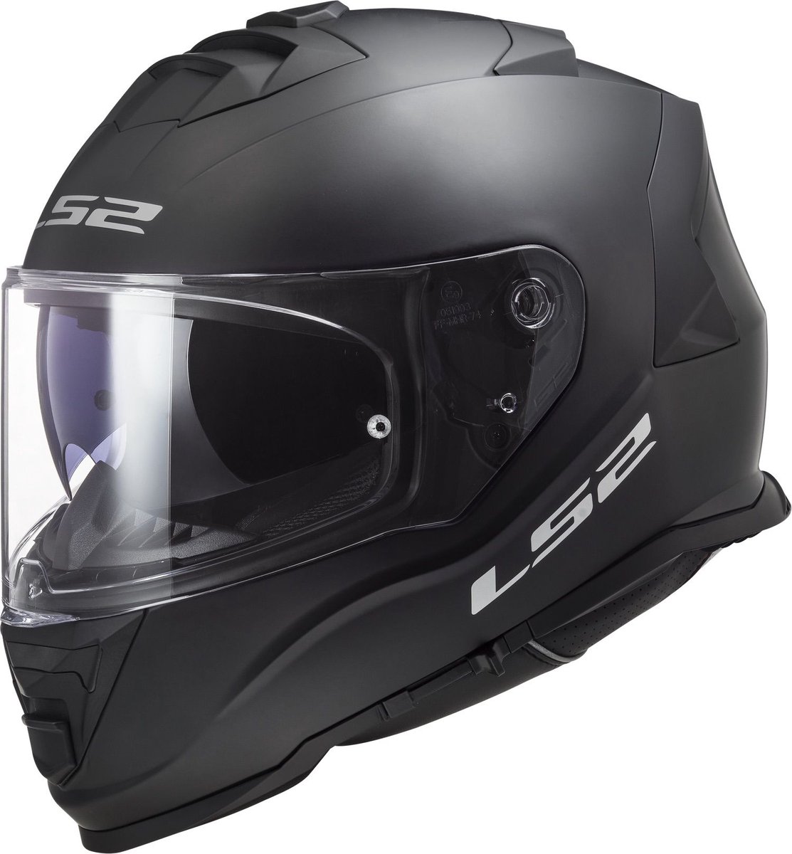 LS2 FF800 Storm II integraalhelm solid mat zwart XS