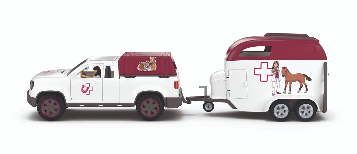 schleich HORSE CLUB - Mobiele dierenarts met aanhanger - 42704 — afbeelding 14