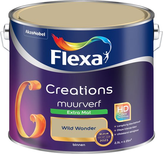 Flexa Creations Muurverf – Extra Mat – Wild Wonder