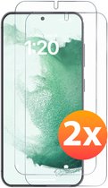 Convient pour Samsung Galaxy S22 verre de protection d'écran trempé verre de protection - 2 pièces