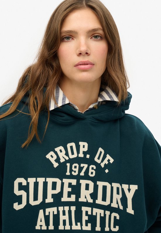 Superdry - Sweat à capuche ample Athletic Essentials - Femme - Sweats à capuche à capuche