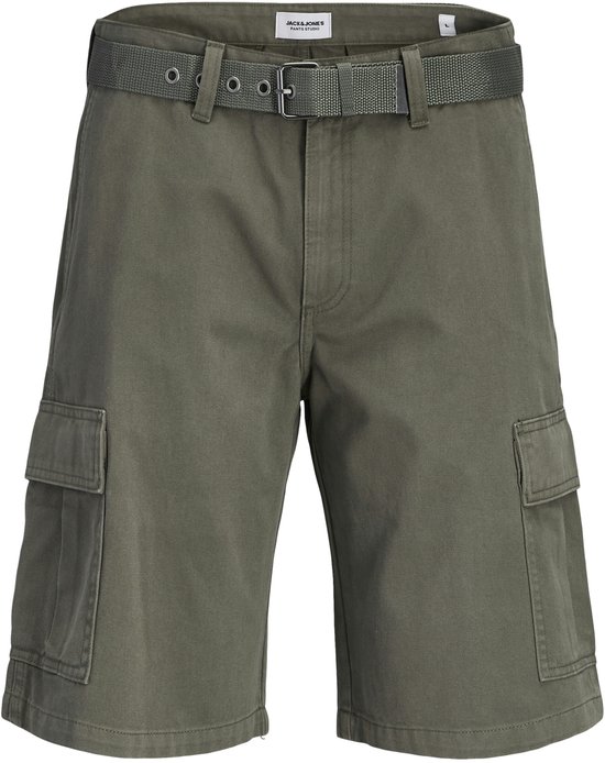 Jack & Jones Hudson Belted Cargo Shorts Heren - Maat M