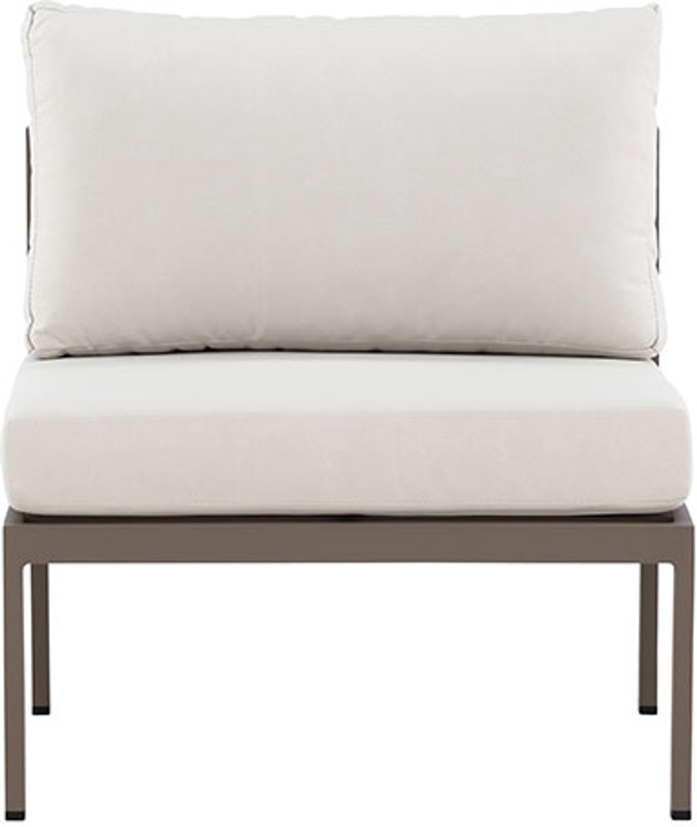 Copacabana tuinbank middenstuk beige.