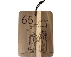65 jaar getrouwd - 65 jaar getrouwd versieringen - 65 jaar huwelijk - 65 jaar getrouwd cadeau - Briljanten huwelijk - Trouwdag - Trouwdag cadeau - Huwelijkscadeau - Trouwdag jubileum - Jubileum huwelijk