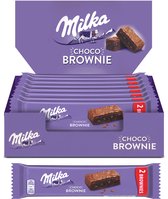 Milka Chocolade Choco Brownie - Doos 24 x 50g - Candybars - Brownies