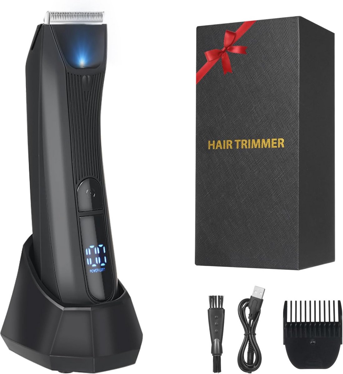 Lichaamshaartrimmer voor Mannen - Waterdichte Elektrische Trimmer voor een Gladde Scheerbeurt