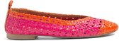 Lazamani - Ballerines femme Brisa Cuir fuchsia - Pointure 40