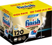 Bol.com Finish Ultimate Plus All in One regular vaatwastabletten - 120 capsules aanbieding