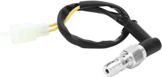 Motorcycle Switch Universal Motorcycle Rear Set Hydraulic Brake Light Switch With Washers M10x1 25 Motorcycle Brake Switch