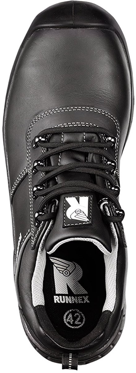 RUNNEX S3-Sicherheitshalbschuh TeamStar Schwarz/Grau-48