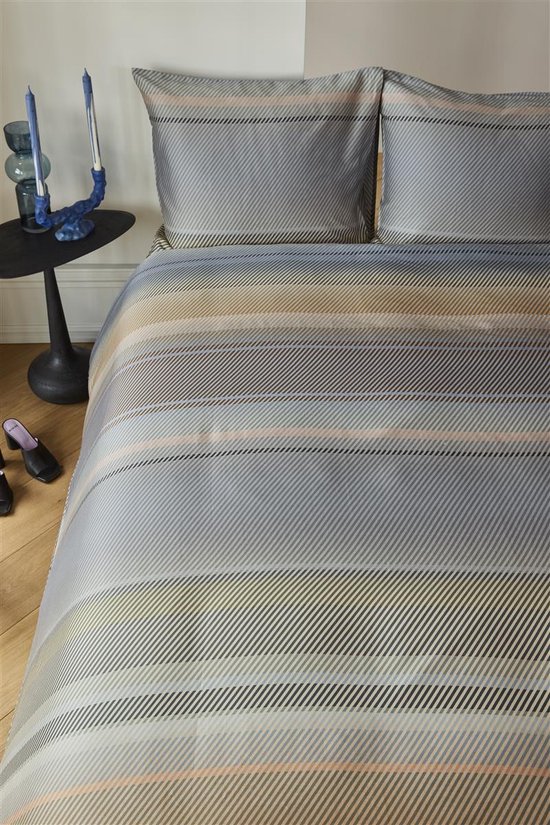 Kardol Beaming dekbedovertrek - Lits-Jumeaux - 240x200/220 - Blauw Grijs van Kardol — afbeelding 5