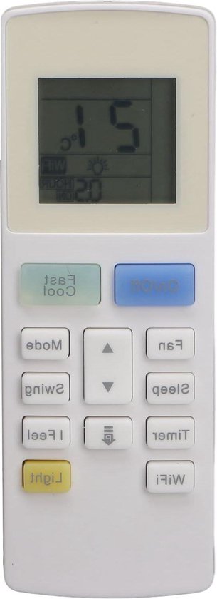TÉLÉCOMMANDE DE CLIMATISEUR pour Gree Montana Daitsu Hiyasu pour Yaw1f1