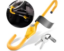 Stuurslot Auto voor Diefstalbeveiliging - Stuurwielklem universele pasvorm - Beste Stuurslot voor Auto's steering wheel lock