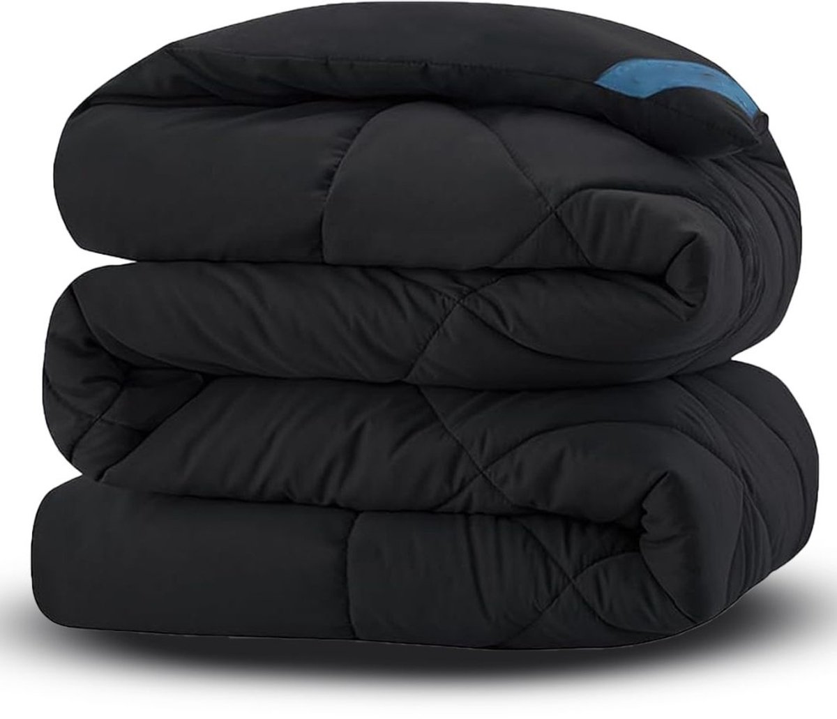 ApexArte® Dekbed 240x220 - 2 Persoons 4 Seizoenen - Wasbaar - Extra Zacht - Zwart