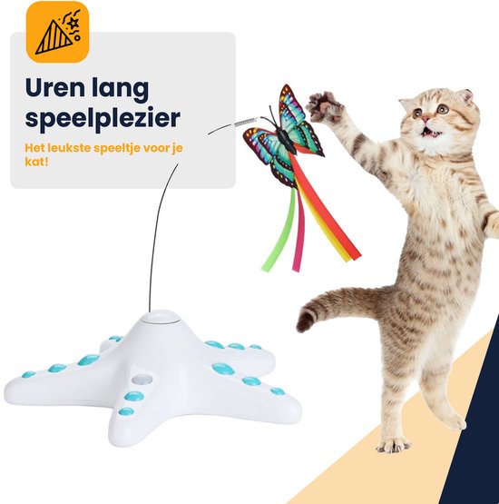 DONGKER Vervanging Van Kattenspeelgoed, 3/4/5 Stuks Kattenveer Speelgoed Navulling Met Klokken Voor Katten Teaser Hengels Niet Inbegrepen Hengels 2138152495