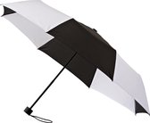 Minimax Paraplu Windproof Handopening 98 Cm Zwart/wit