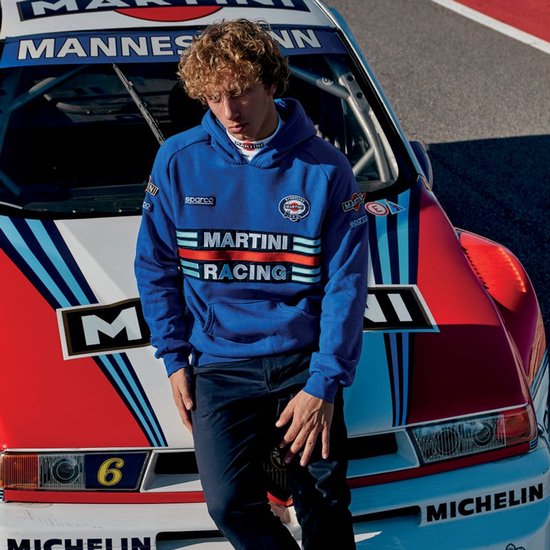 Sparco Hoodie Replica Martini Racing - Rood - Maat XXXL van Sparco — afbeelding 4