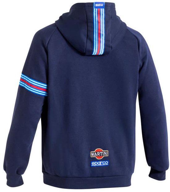 Sparco Vest met Capuchon Martini Racing - blauw / xs - Vest - BMF0013D0N020XS van Sparco — afbeelding 2