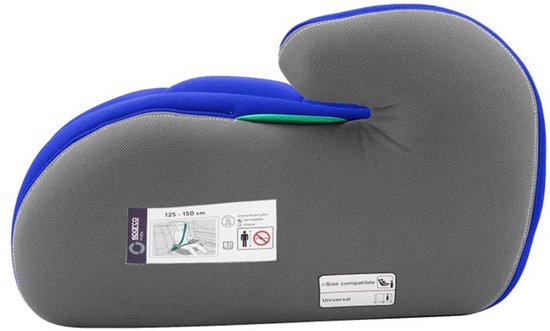 Sparco I-Size Kinderzitje Booster 125-150 cm SK100 - zwart van Merkloos — afbeelding 3