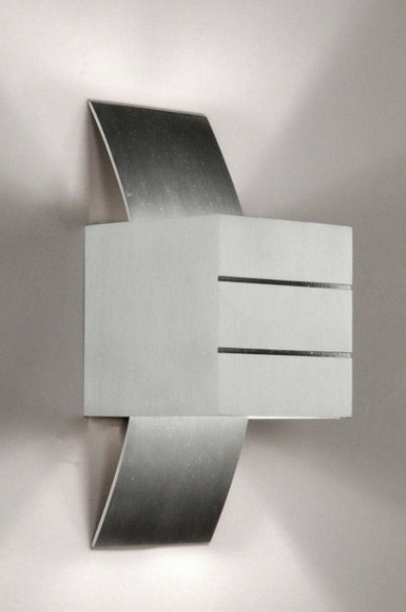 Lumidora Wandlamp 70181 - Voor binnen - LOUA - G9 - Aluminium - Metaal