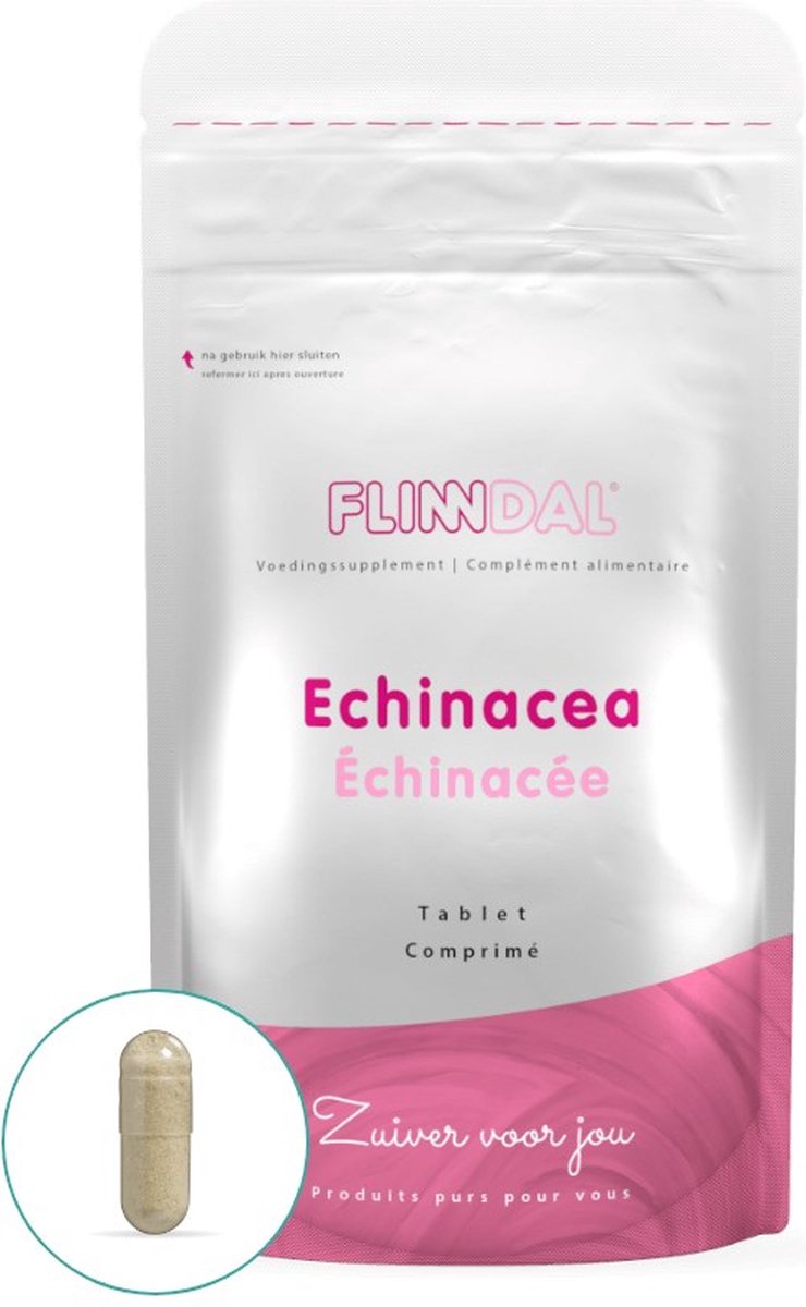 Goedkoopste Flinndal Echinacea Tabletten - Voor Goede Weerstand - Ondersteunt Immuunsysteem - 30 Tabletten