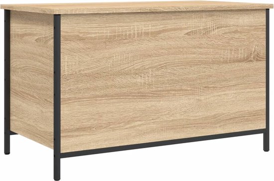 Schoenenbank voor in de gang, 60 cm, in Gold Craft eiken VINICA-131 Schoenenbank voor in de gang, 60 cm, in Gold Craft eiken VINICA-131
