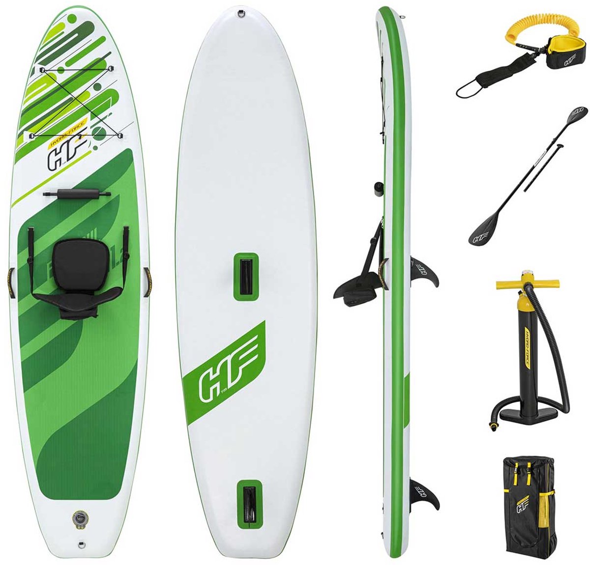 Hydro Force Freesoul Tech opblaasbare supboard set - met zitje