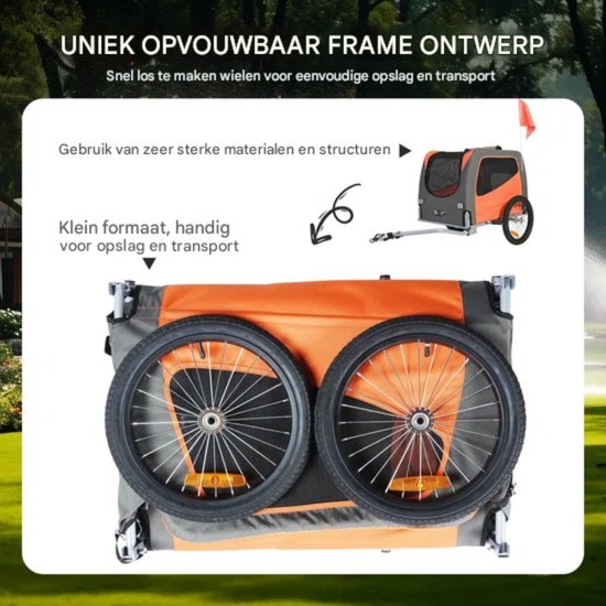 Transport en / Fietskarren honden | Dierenspeciaalzaak van Zonneveld