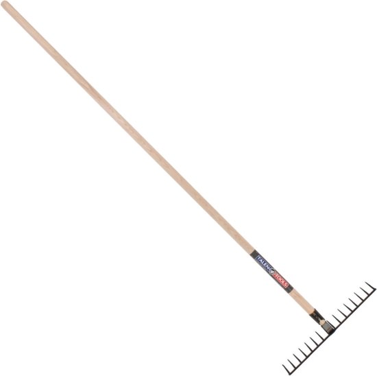 Talen Tools - Tuinhark - Gesmeed - Professioneel - 14 tanden - Essenhouten steel - 160 cm van Talen Tools — afbeelding 2