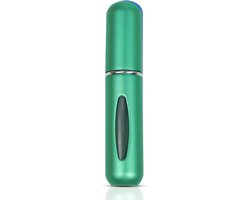 Mini Parfum Flesje - Navulbaar - 5 ml - Reisflesje - Parfumverstuiver - Groen