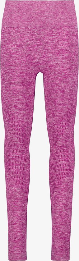 Leggings sans coutures Osaga pour filles violet - Taille 134/140