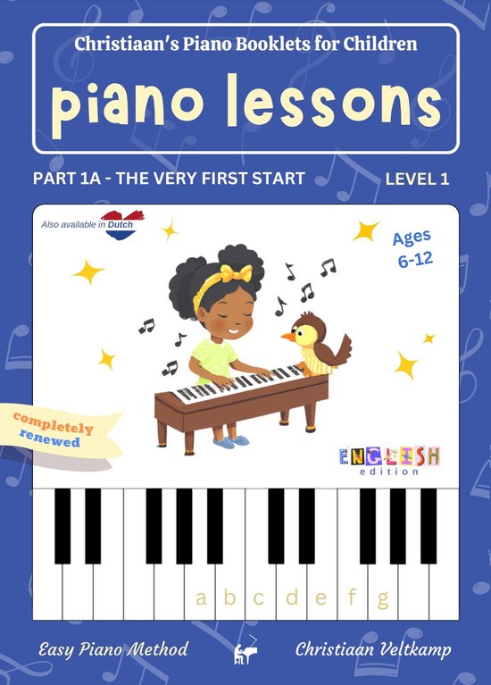 Christiaan's Piano Booklets for Children 1 - Piano Lessons - cover